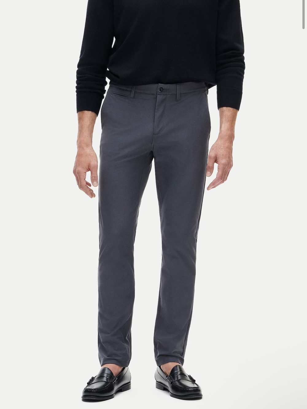 NWOT JCrew Mens 770 Straight-fit tech pant in Gray Atlantic Slate 31x32 CG697